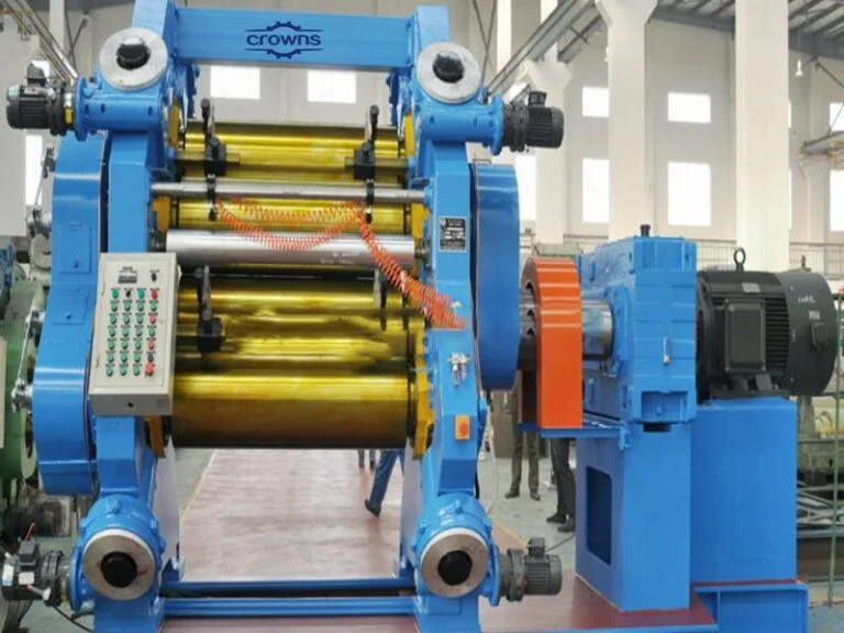 Máquina de calandragem de 4 rolos -Crowns Machinery