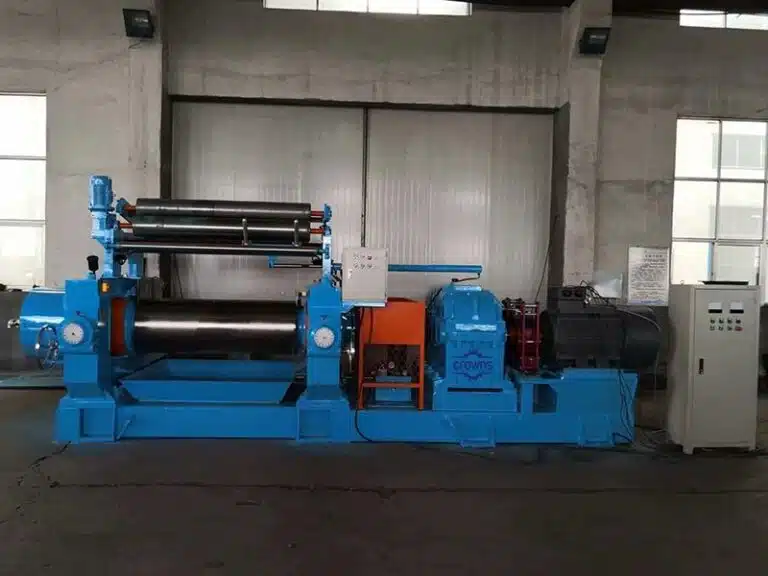 Processamento de borracha com o equipamento da Crowns Machinery