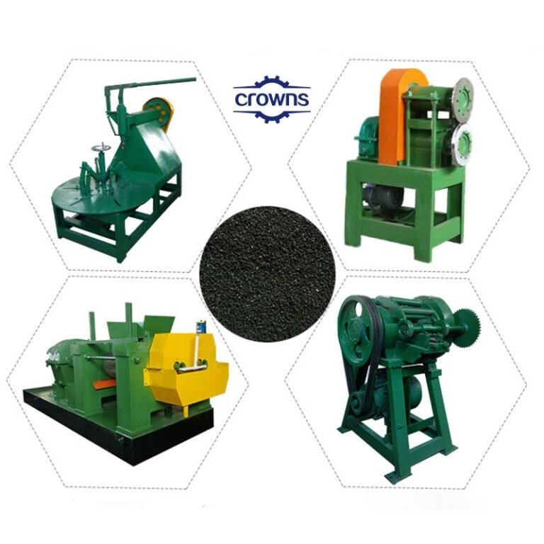 Máquina de reciclagem de pneus-Crowns Machinery