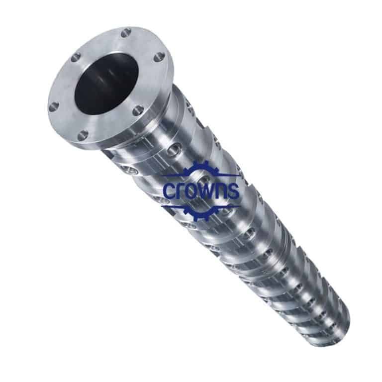 Parafuso extrusor da Crowns Machinery Design inovador para um processamento eficiente de borracha
